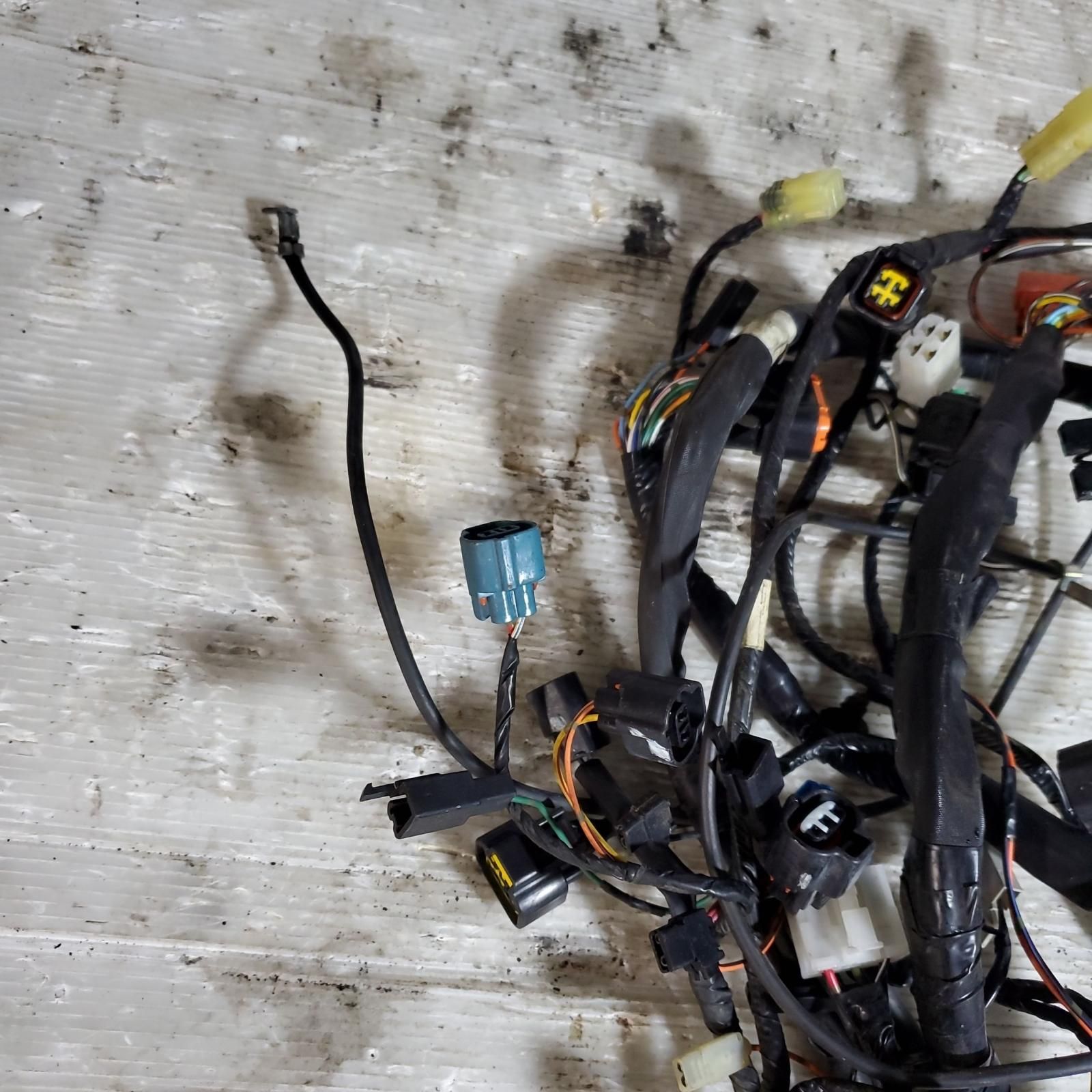 アドレスV125G　CF46A　純正ハーネス⑤　CDI　コイル　レギュレーター　リレー　ホーン付き！ アドレスV125 メインハーネス CDI CF46A CF4EA アドレスV125の「BC