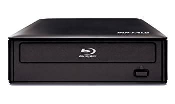 非常に良い BUFFALO ブルーレイ再生ソフト付き 8倍速 外付けブルーレイドライブ BR-X816U2