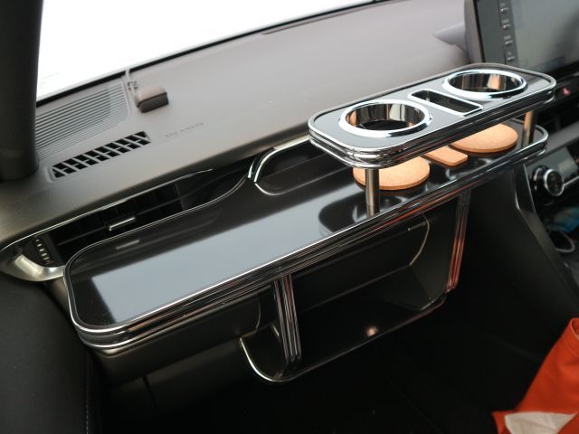 80系ハリアー フロントテーブル 携帯中 BK BKシルバー