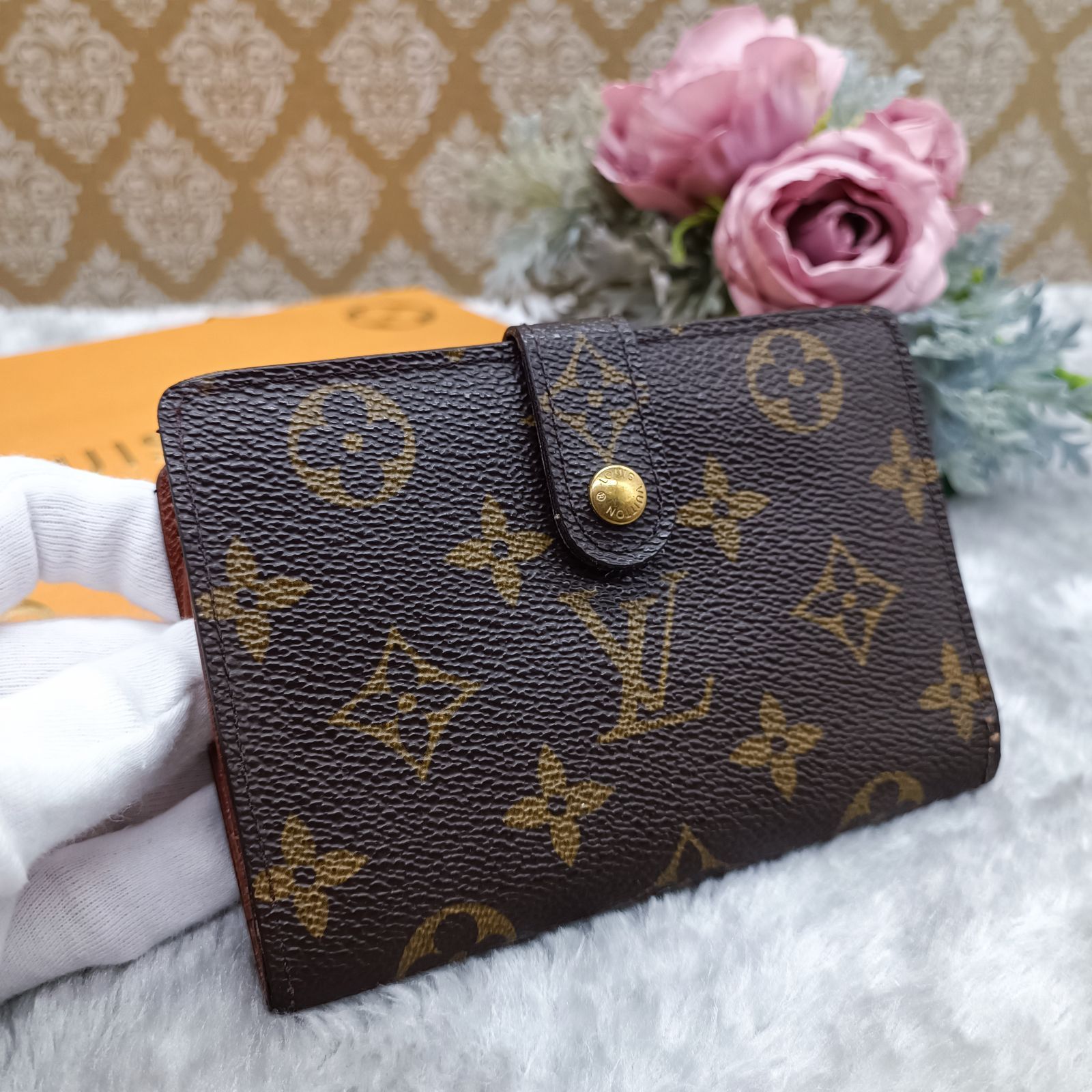 LOUISVUITTON 】 ルイヴィトン モノグラム ポルトモネビエヴィエノワ