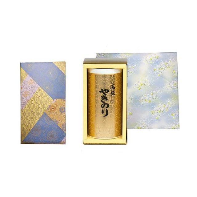 食品 焼き海苔 ゴールド缶 箱入り 8切208枚入り 【高級 ギフト】山年園