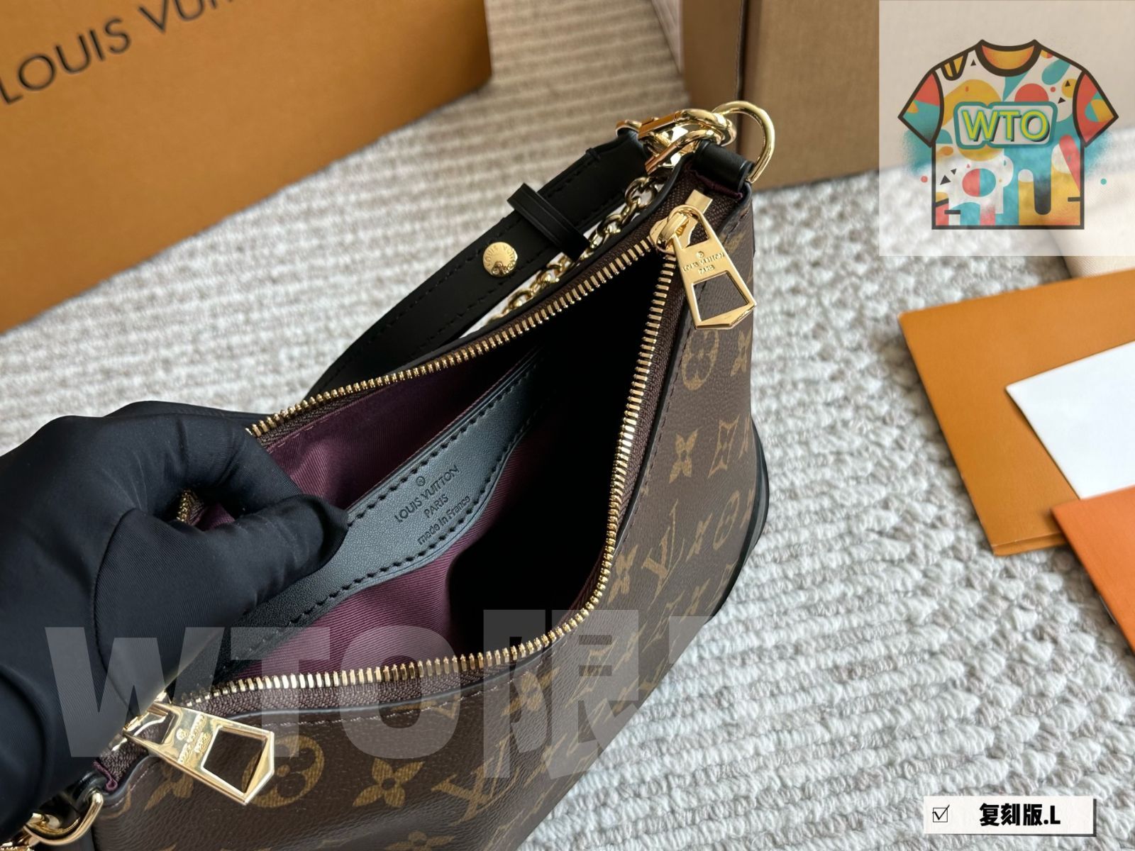 LOUIS VUITTON - ウイニングイレブン10 今日WTO】LV ルイ・ヴィトン ブーローニュ シリーズ ケース付き