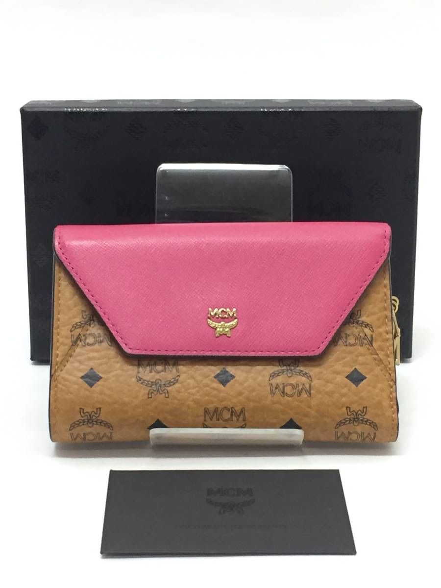 MCM/ラビット三つ折りウォレット MCM（エムシーエム） エム シー エム ヴィセトス ロゴグラム ラビット