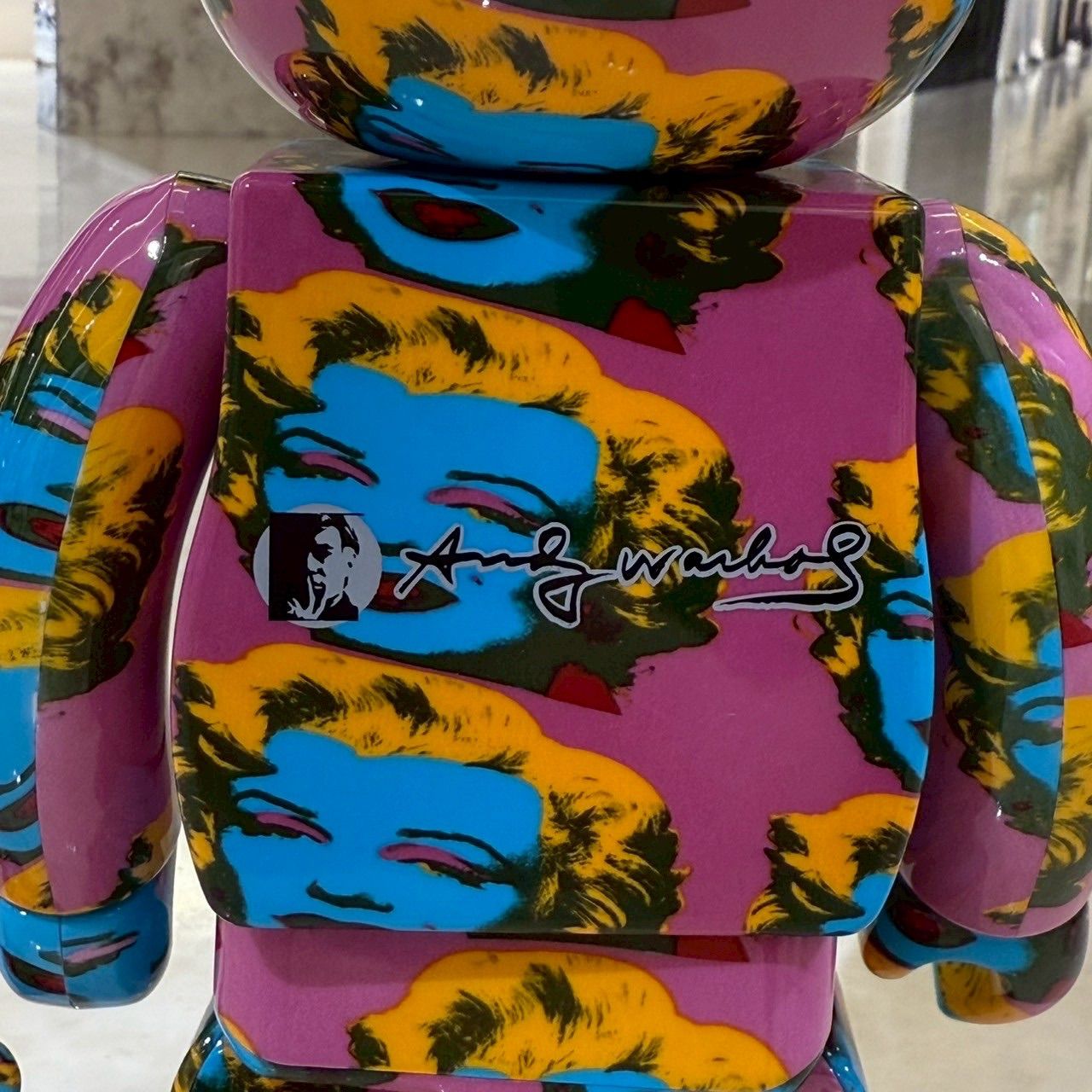 ベアブリック BEARBRICK Andy Warhol マリリンモンロー Marilyn
