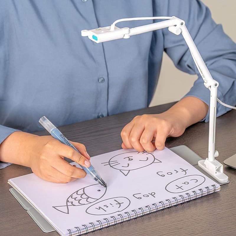 【新着商品】OKIOLABS OKIOCAM S USB書画カメラ 台湾製 実物投影機 教材提示装置 オンライン授業 個別指導 Web会議 リモートワーク 垂直ビデオ録画 フルHD 1440p PC 対応 1