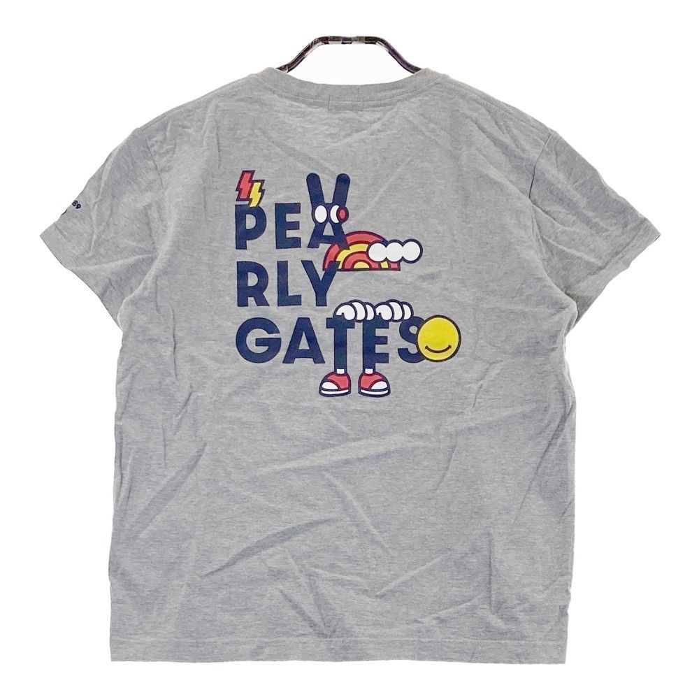 サイズ：0 PEARLY GATES パーリーゲイツ 半袖Tシャツ グレー系 