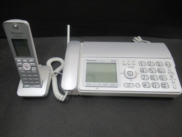 品 Panasonic パナソニック おたっくす 子機1台付き KX-PD315-S 電話機 パーソナルファックス