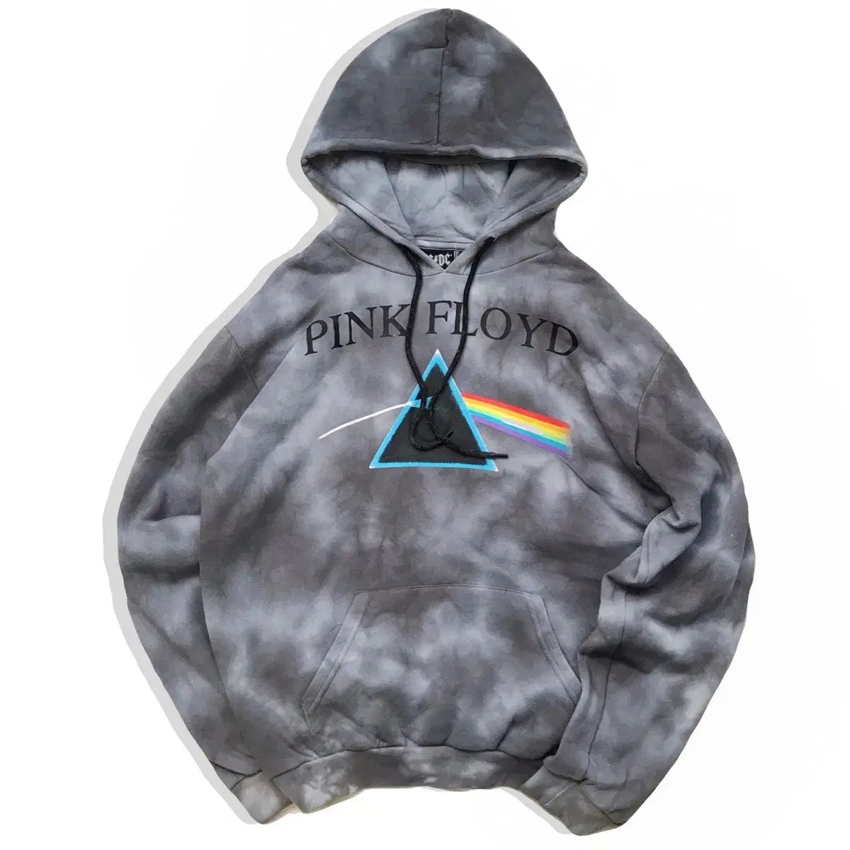 Pink Floyd(ピンク フロイド) フード付きTシャツ 新品 ハードロック ダイダイ柄