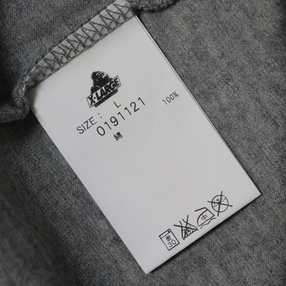 X-LARGE エクストララージ ゴリラ グラフィック Tシャツ グレー系 904642n