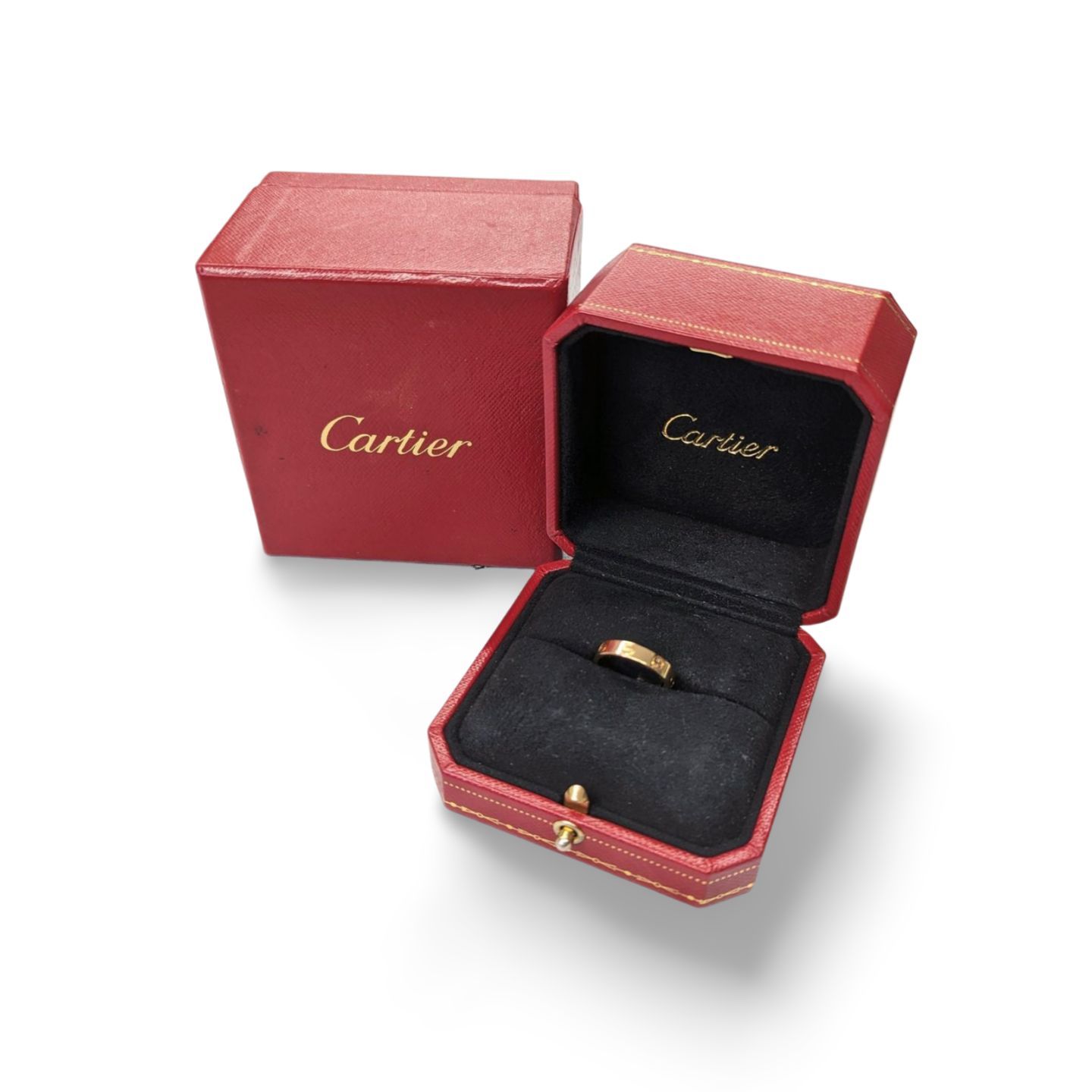 中古】 Cartier カルティエ ミニラブリング 指輪・リング ミニラブ