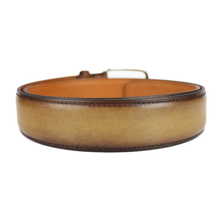 Berluti ベルルッティ ベルト パティーヌレザー ブラウン系 B