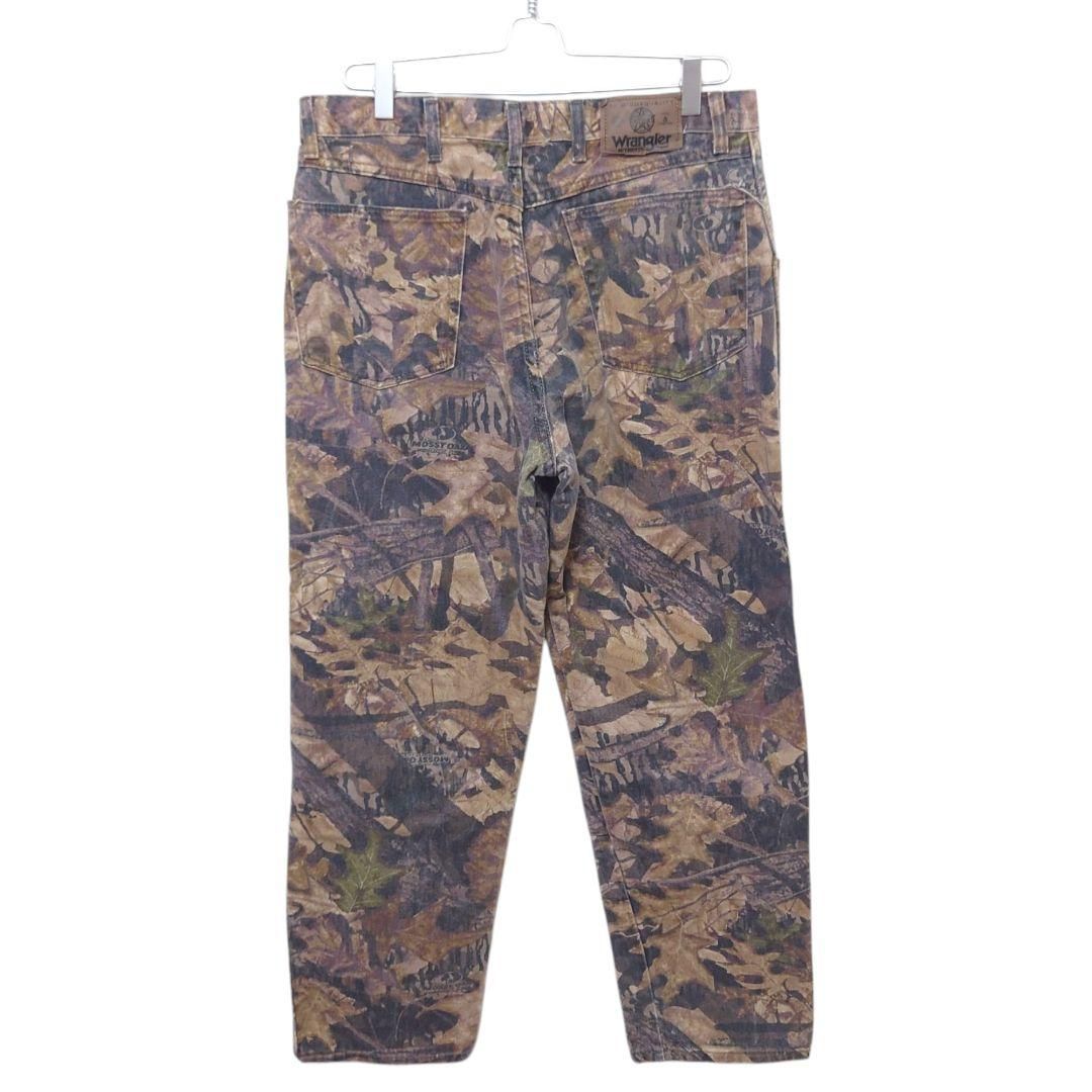 00s ラングラー リアルツリー ダブルニー デニムパンツ 総柄 ハンティング Wrangler】リアルツリーカモ ダブルニーデニムパンツ A-3114 - メルカリ