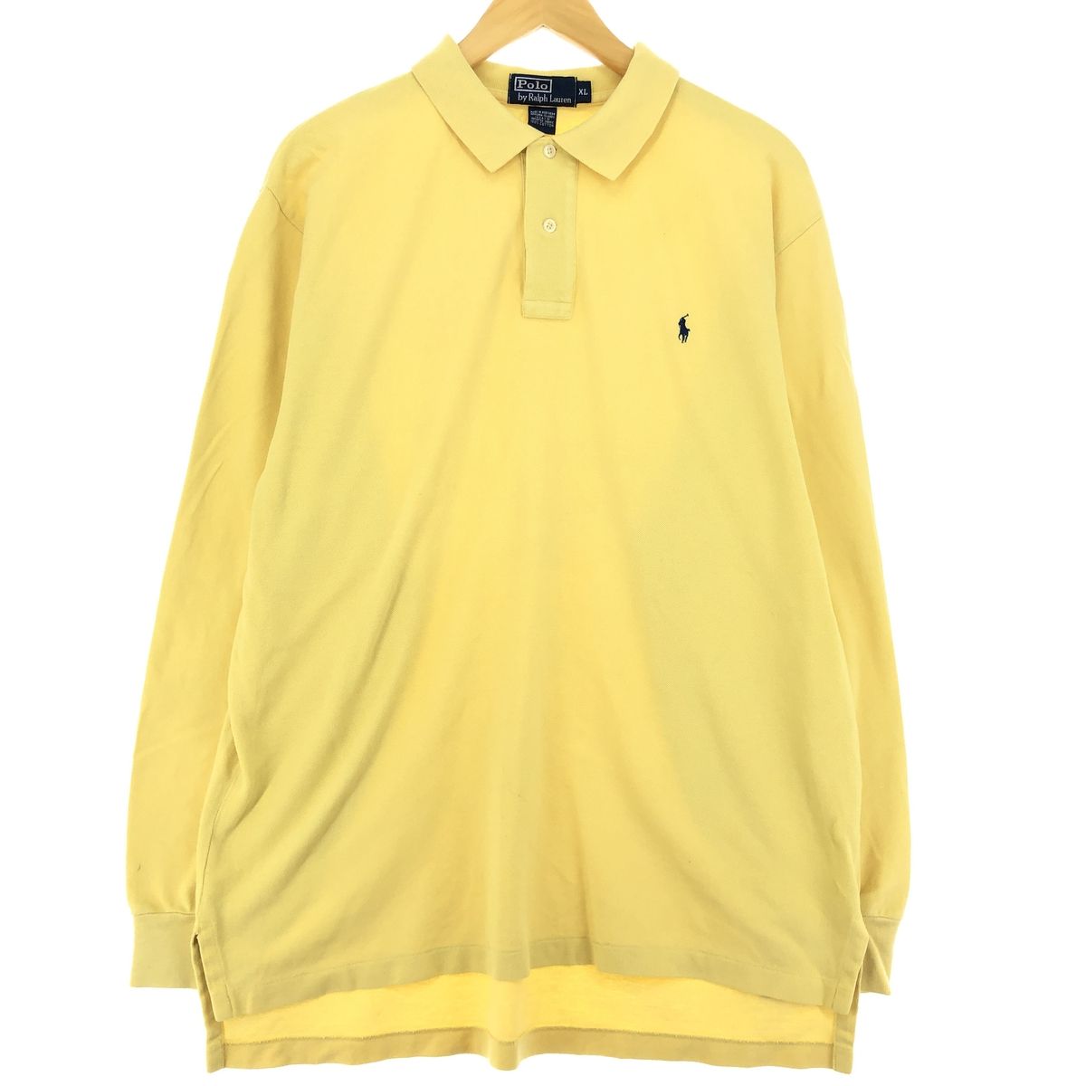 古着 90年代 ラルフローレン Ralph Lauren POLO by Ralph Lauren 長袖 ポロシャツ メンズXL ヴィンテージ /eaa423192 【中古】/eaa423192