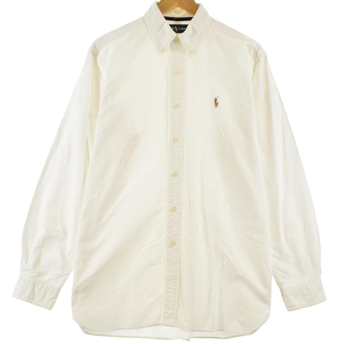 古着 ラルフローレン Ralph Lauren CLASSIC FIT クラシックフィット 長袖 ボタンダウンシャツ メンズXL/eaa308461