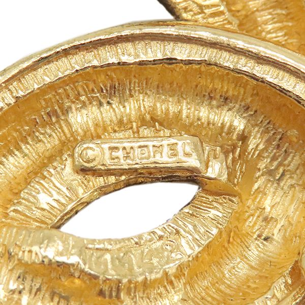 シャネル CHANEL ブローチ ココマーク GP ゴールド CCマーク