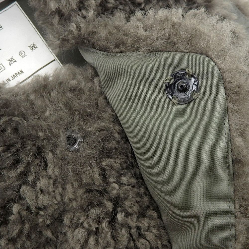 ハイク 新品同様 HYKE ハイク FAUX CROP ベスト レディース オリーブ F