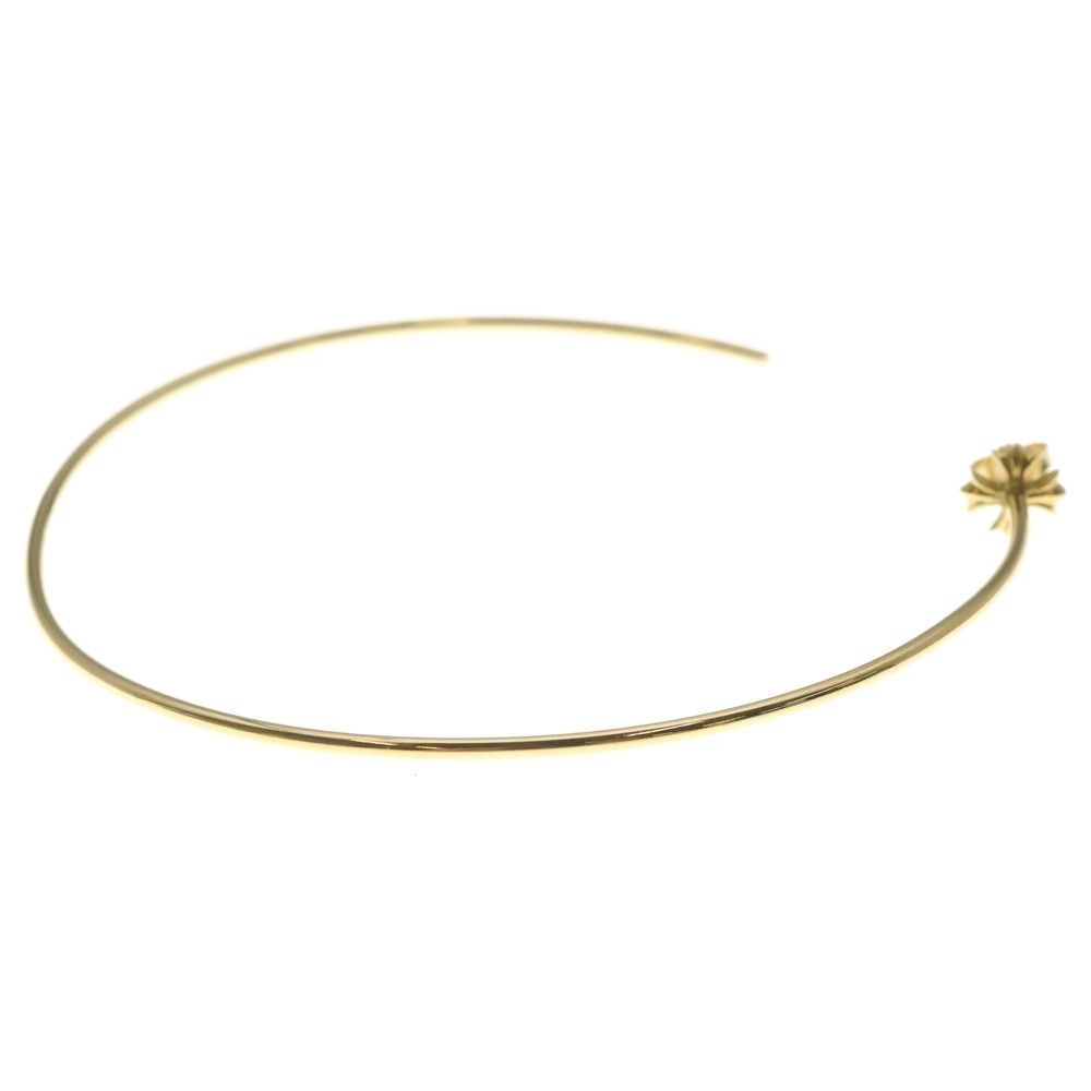 CHROME HEARTS (クロムハーツ) 22K HOOP CH PLS CHプラス フープピアス