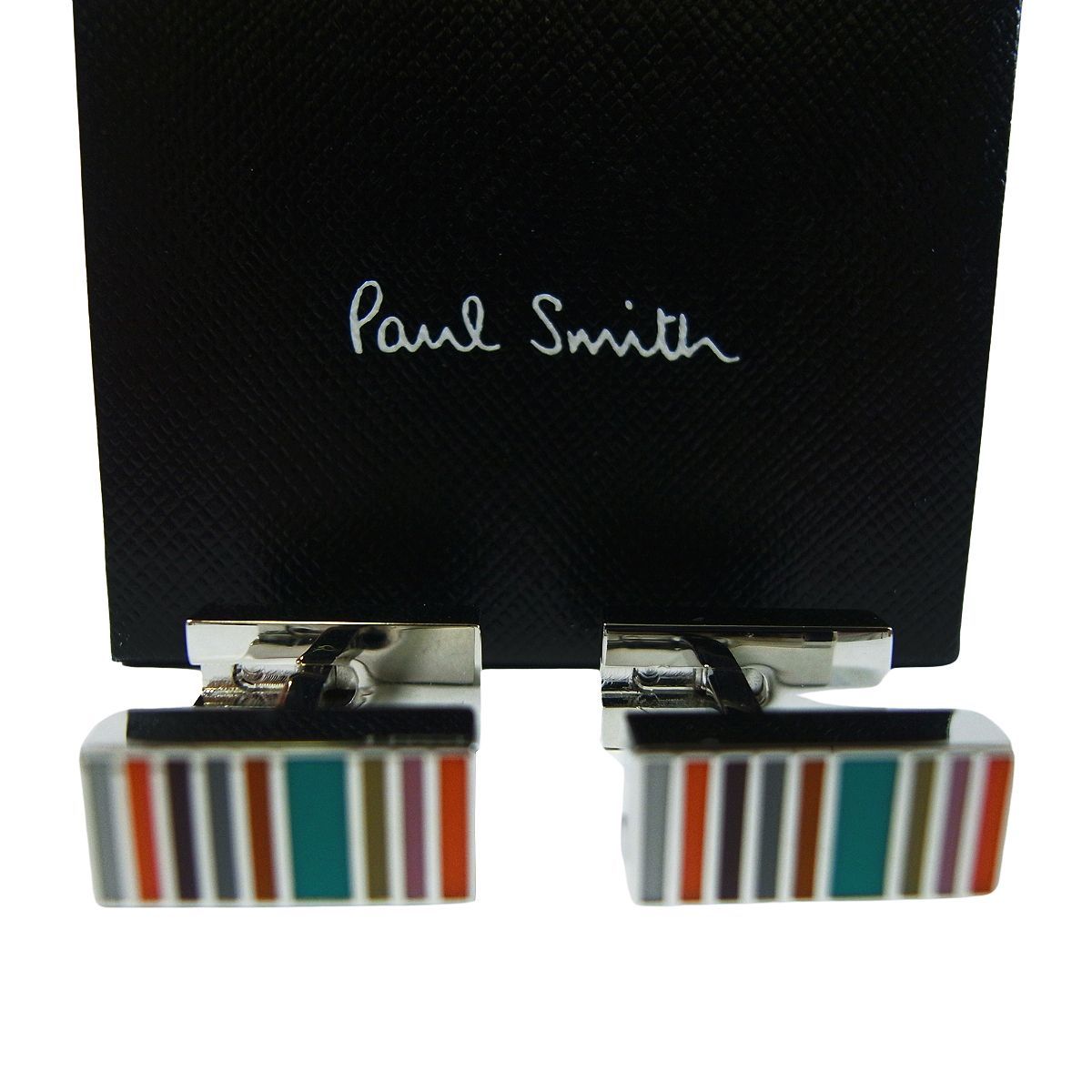 Paul Smith ポールスミス カフスボタン シグネチャーストライプ ◇新品