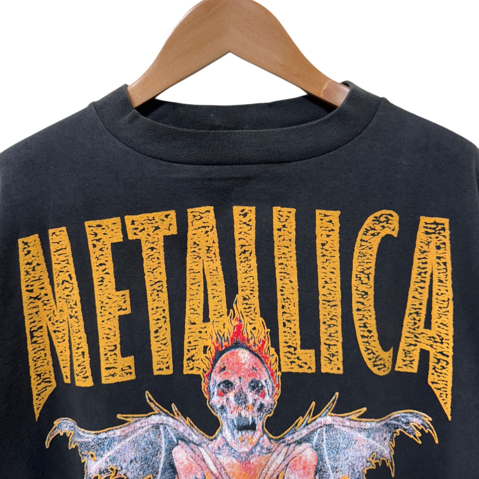 メタリカ Tシャツ XLサイズ ブラック 90s USA製 ブロッカム BROCKUM 