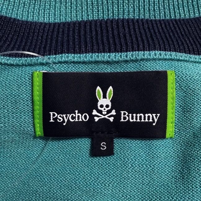 PsychoBunny(サイコバニー) 長袖セーター サイズS レディース - ライトブルー×ブルー×白 楽天市場】サイコバニー（素材（生地・毛糸）ニット）の通販