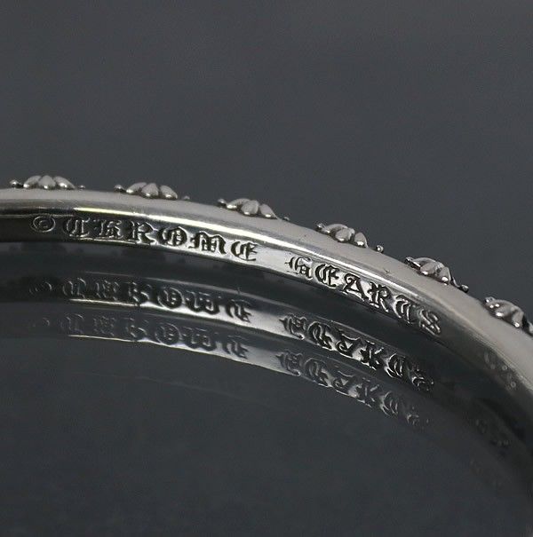 CHROME HEARTS 銀座店 クロムハーツ クロスバンド バングル Lサイズ