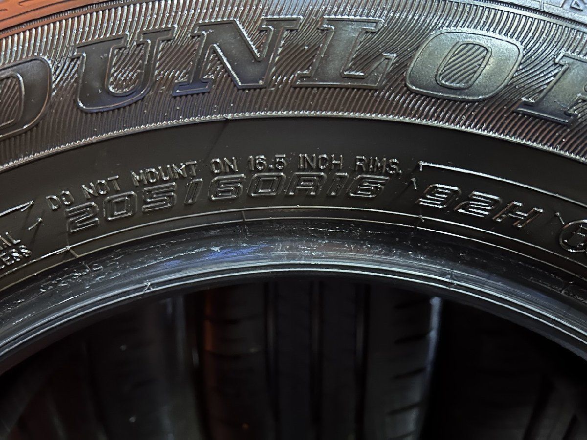 DUNLOP ENASAVE EC300+ 205/60R16 16インチ 夏タイヤ 4本 23年製 バリ 