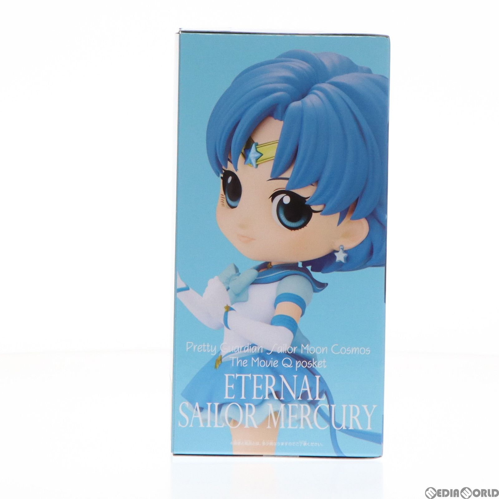 エターナルセーラーマーキュリー A(手上げ) 劇場版「美少女戦士セーラームーンCosmos」 Q posket-ETERNAL SAILOR  MERCURY- フィギュア プライズ(2644041) バンプレスト - メルカリ