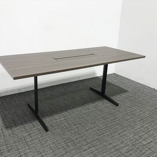 ミーティングテーブル 完成品 ブレスタ オカムラ プライズウッドダーク