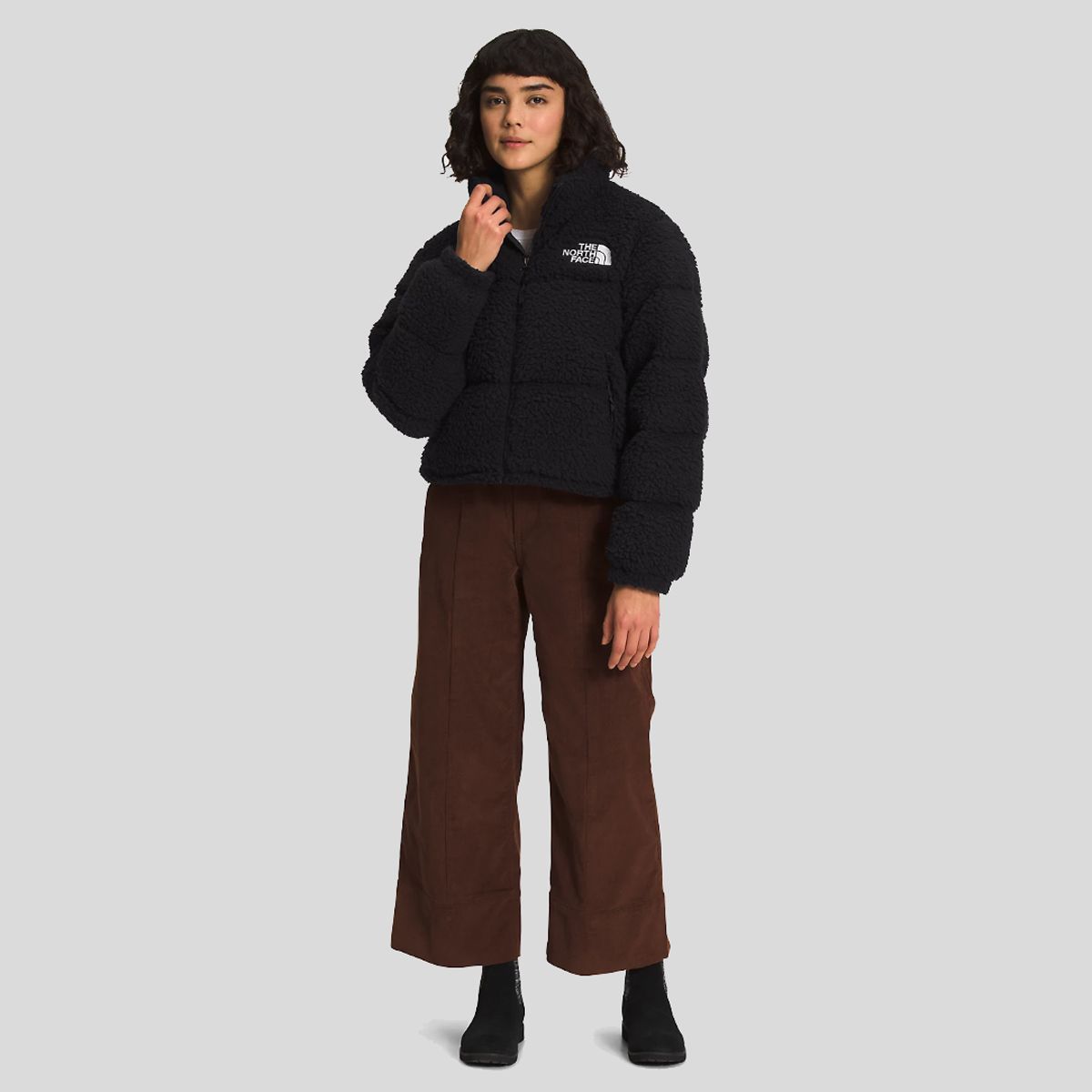 海外限定 22FW THE NORTH FACE WOMENS HIGH PILE NUPTSE JACKET TNF 
