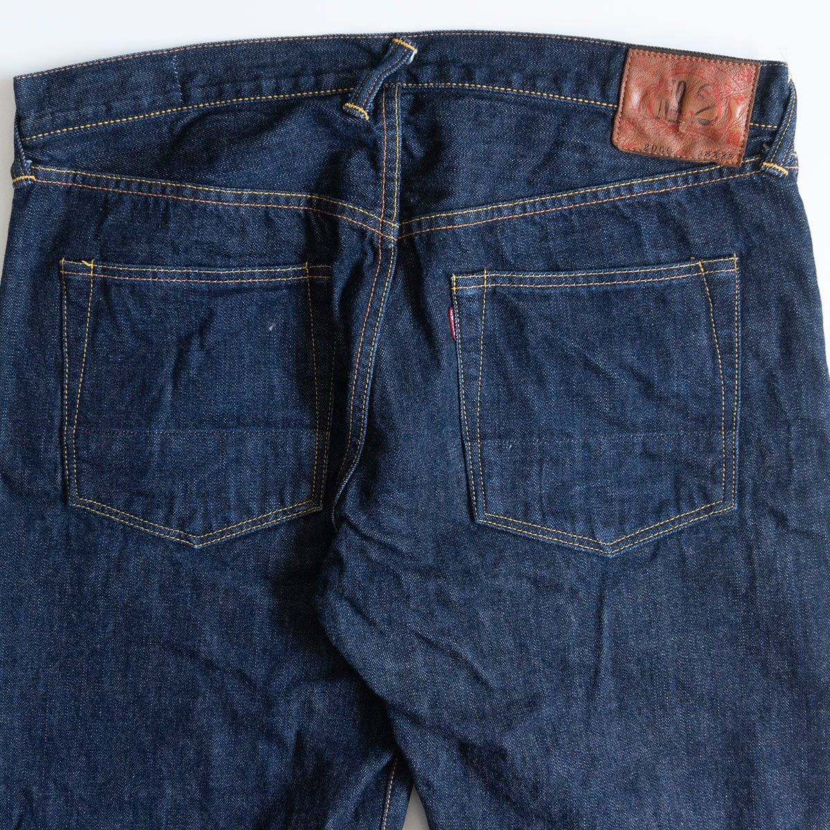 美品/濃紺】EVISU 【LOT.2000 デニムパンツ】38×35 エビス ジーンズ