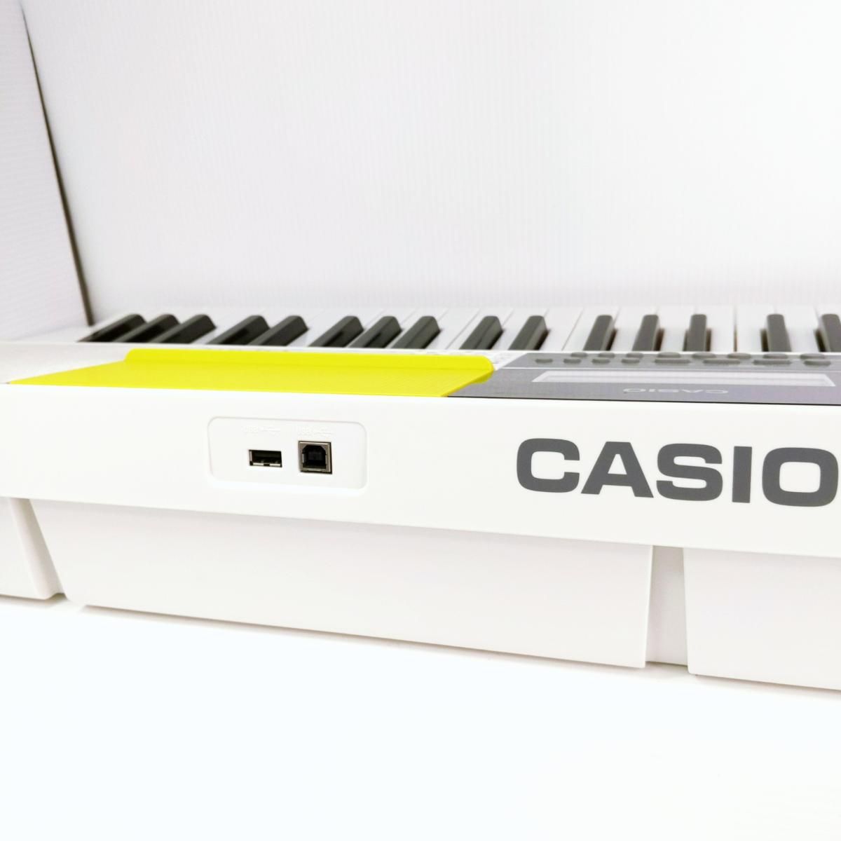 中古品】CASIO カシオ 61鍵盤 電子ピアノ 光ナビゲーション LK
