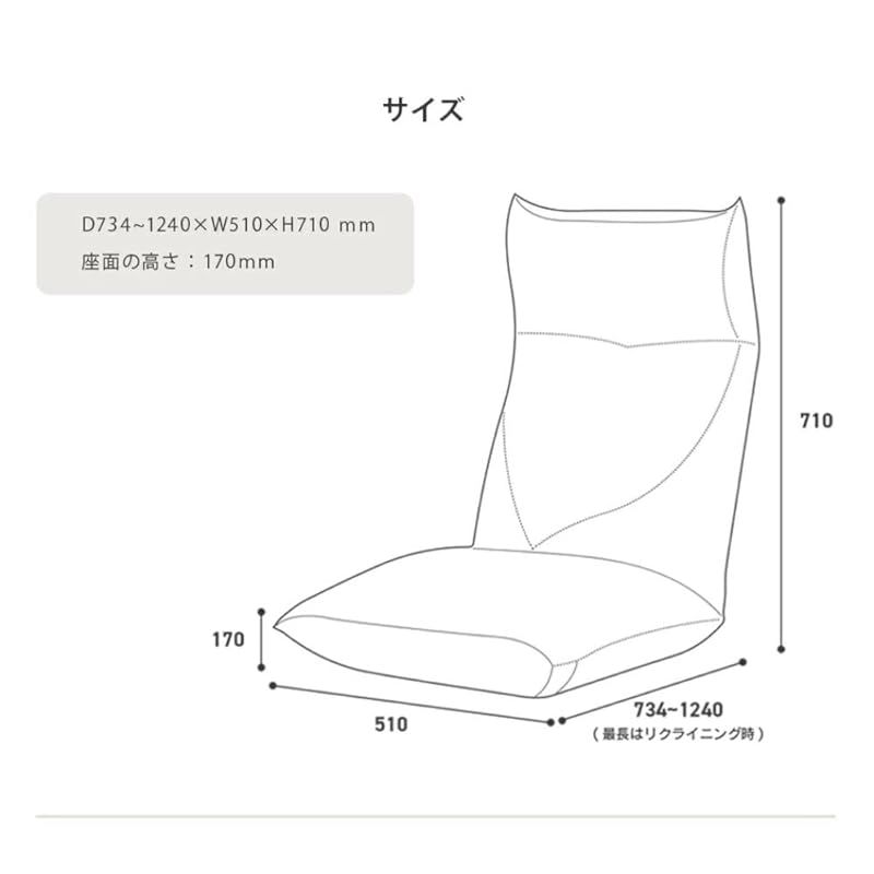  在庫 セルタン 座椅子 高反発 ポケットコイル NECK ネック タスクグリーン ハイバックタイプ 頭部背部リクライニング A 578 pr-583 GRN 0 キッチン 住宅設備