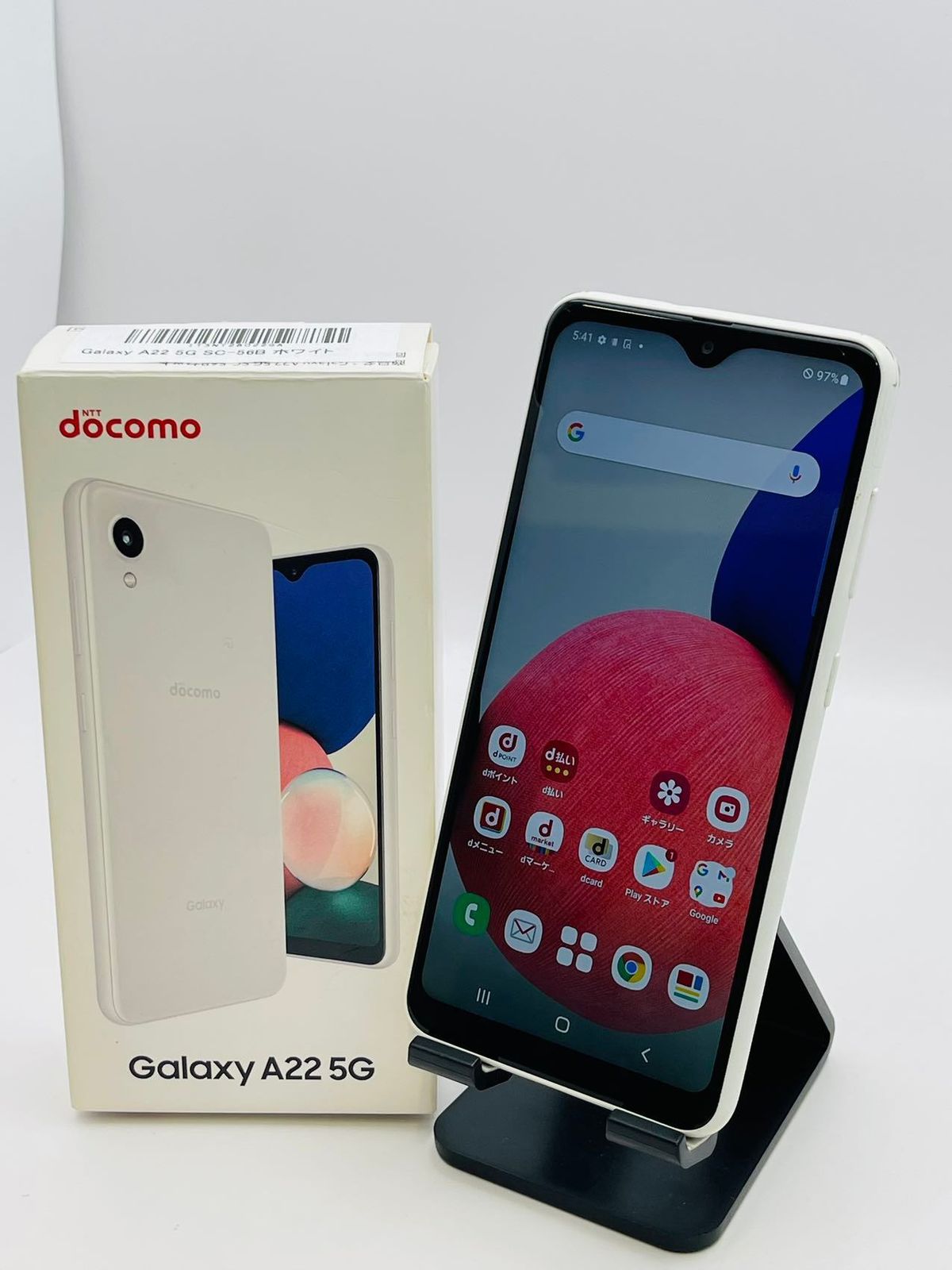 Galaxy A22 5G SC-56B[64GB] docomo ホワイト【安心保証】 【公式通販】