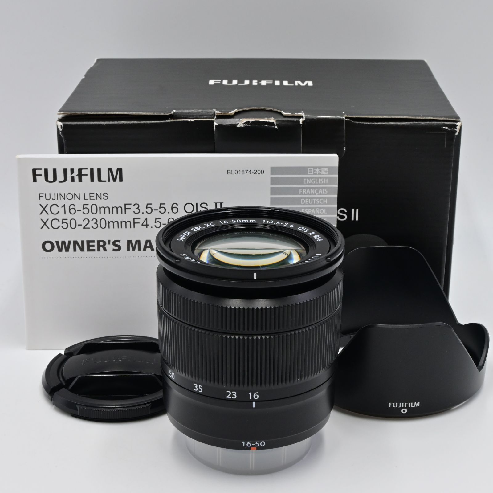 フジフィルム FUJIFILM 標準ズームレンズ XC16-50mmF3.5-5.6OISIIブラック グッチーカメラ メルカリ