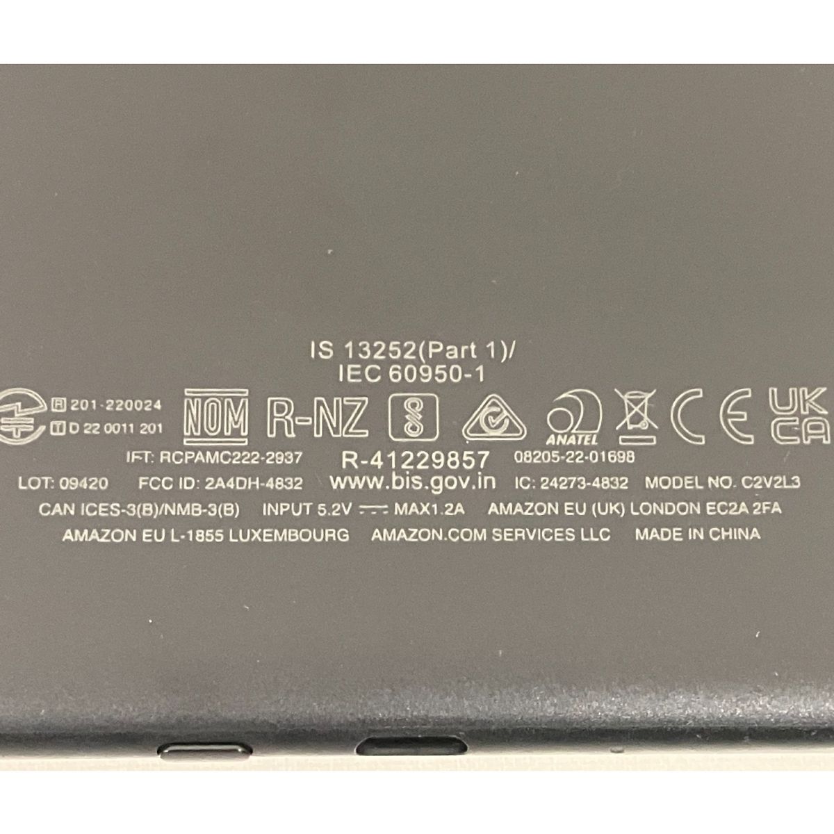 Amazon kindle 第11世代 16GB C2V2L3 電子書籍リーダー 中古