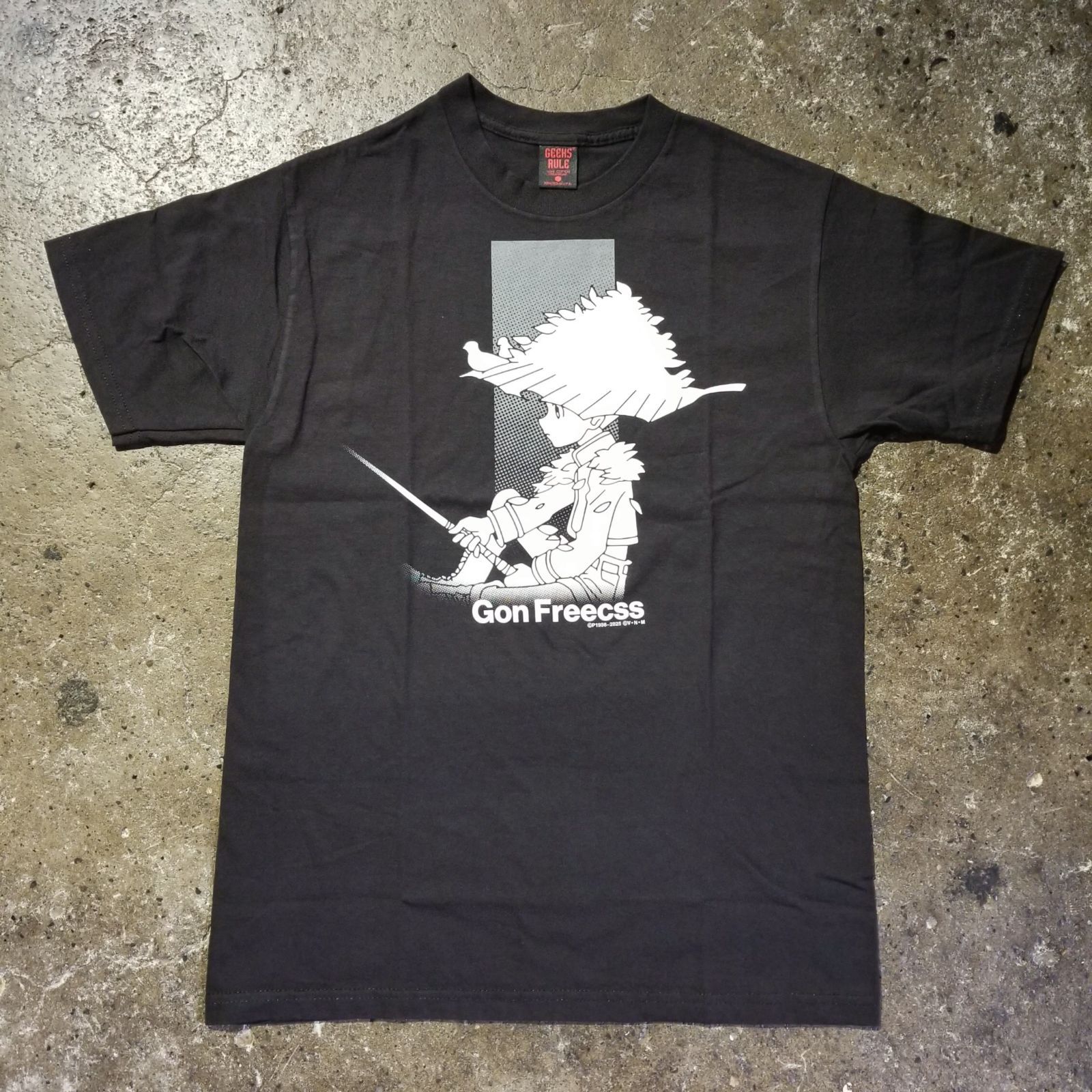 HUNTER×HUNTER × GEEKS RULE SILKSCREEN PRINTING T SHIRT “ゴン
