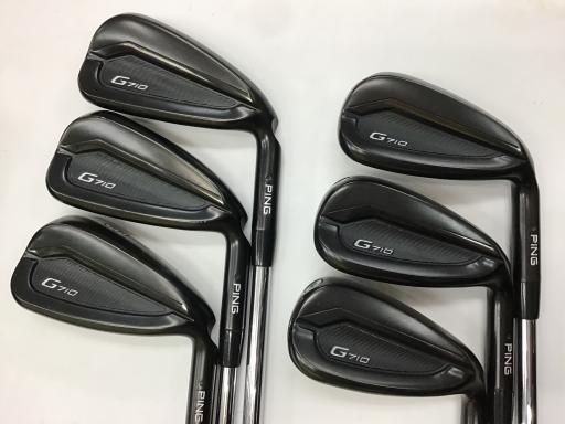 中古】 ピン G710 7S(アーコス付き) アイアンセット IR NS PRO