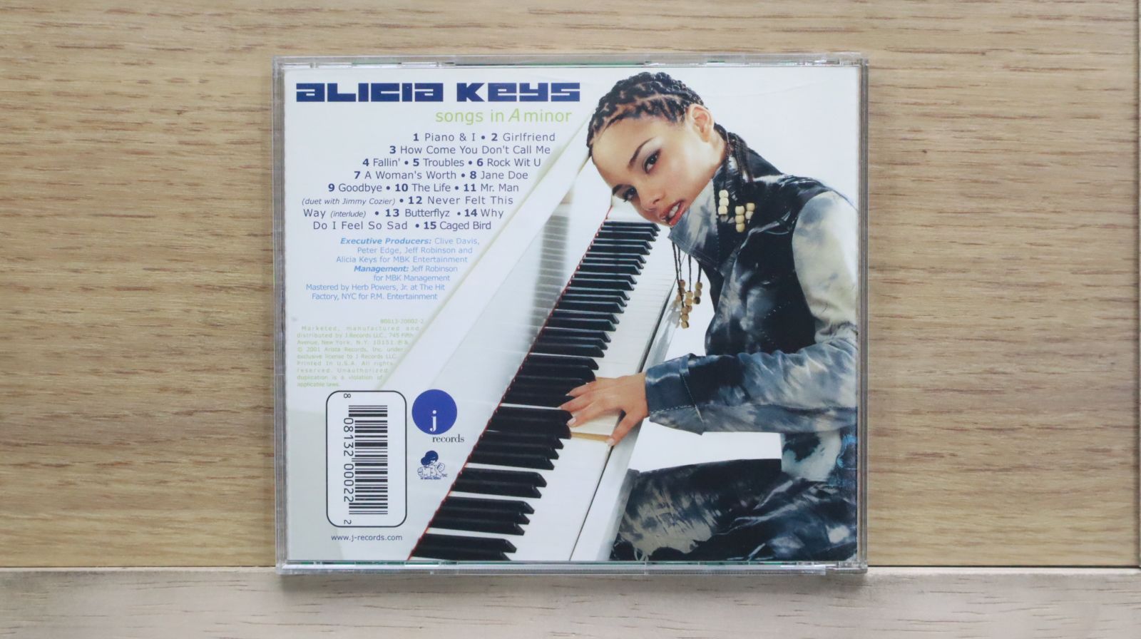ブランド通販 Keys□ 中古CD☆アリシア・キーズ/Alicia SONGS MINOR IN 洋楽