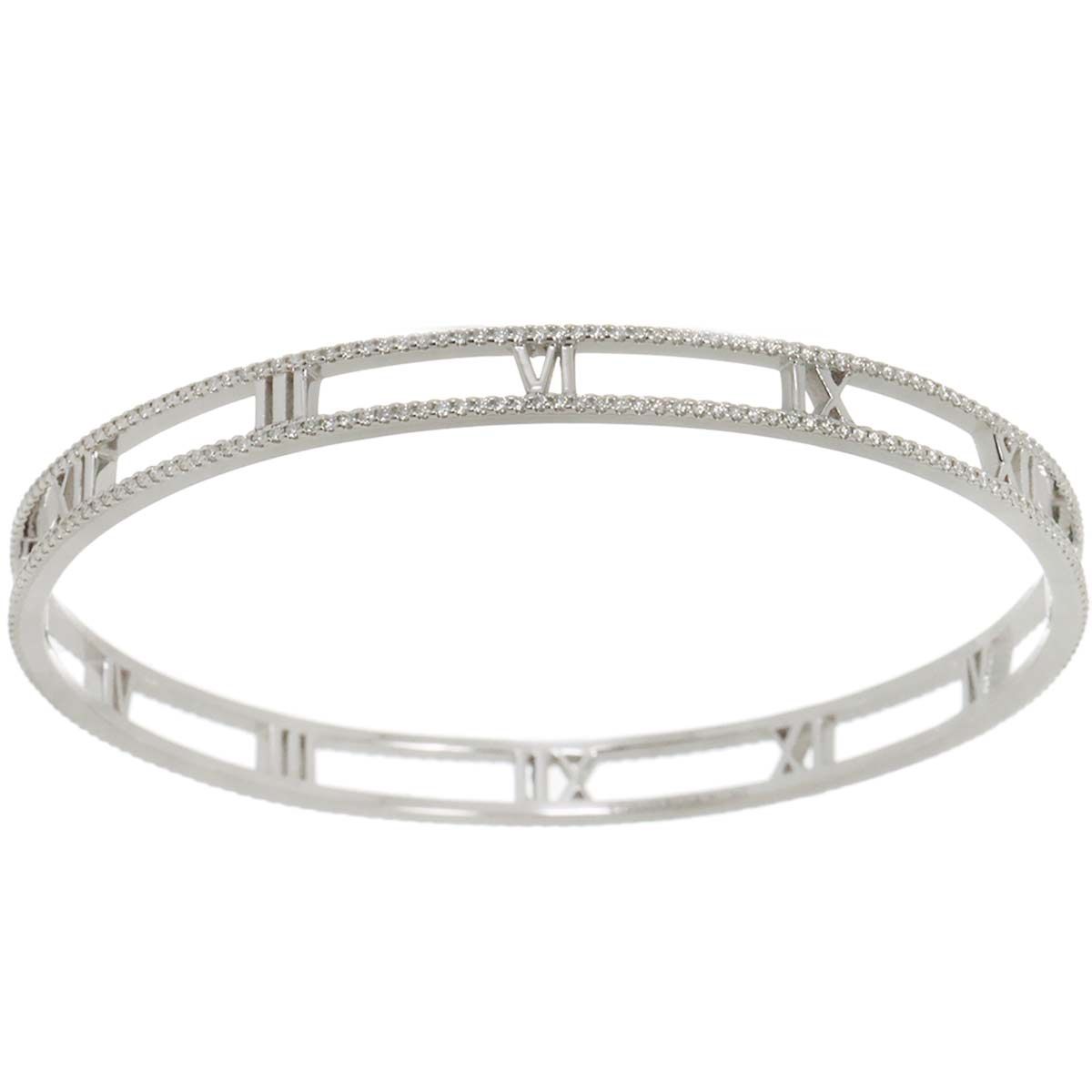 [超美品]ティファニー　ブレス　アトラス　750　K18　YG　バングル 楽天市場】【Tiffany & Co.】ティファニー アトラス ワイド バングル