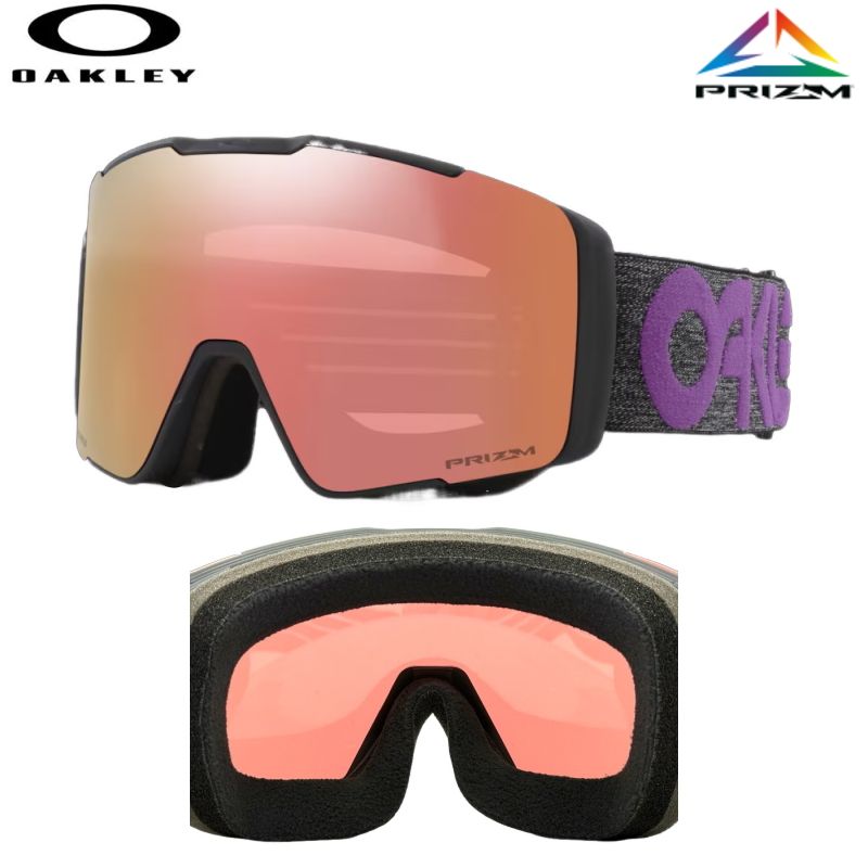 24-25OAKLEY LINE MINER PRO L SU YIMING レンズ PRIZM ROSE GOLD IRIDIUM-PRIZM SAPPHIRE IRIDIUMオークリー