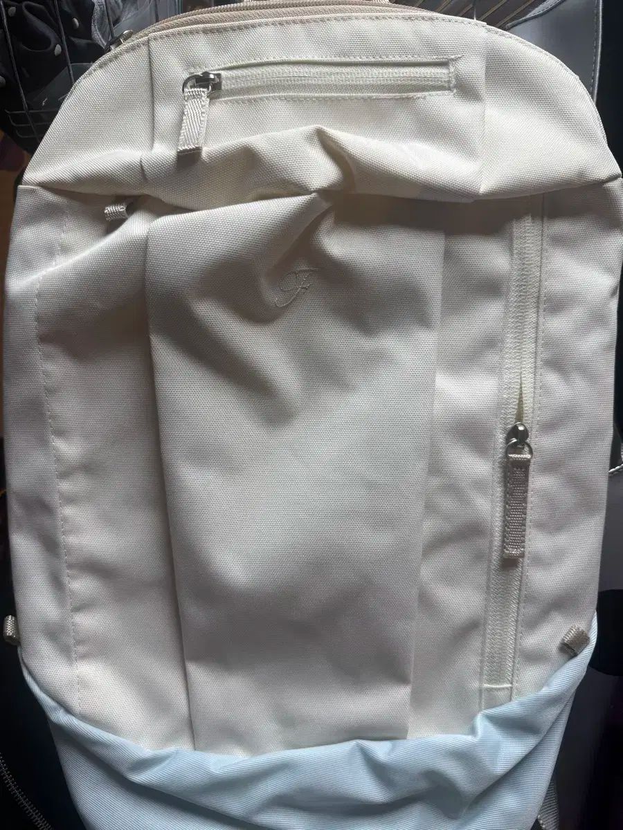 バックパック ブルーアイボリー