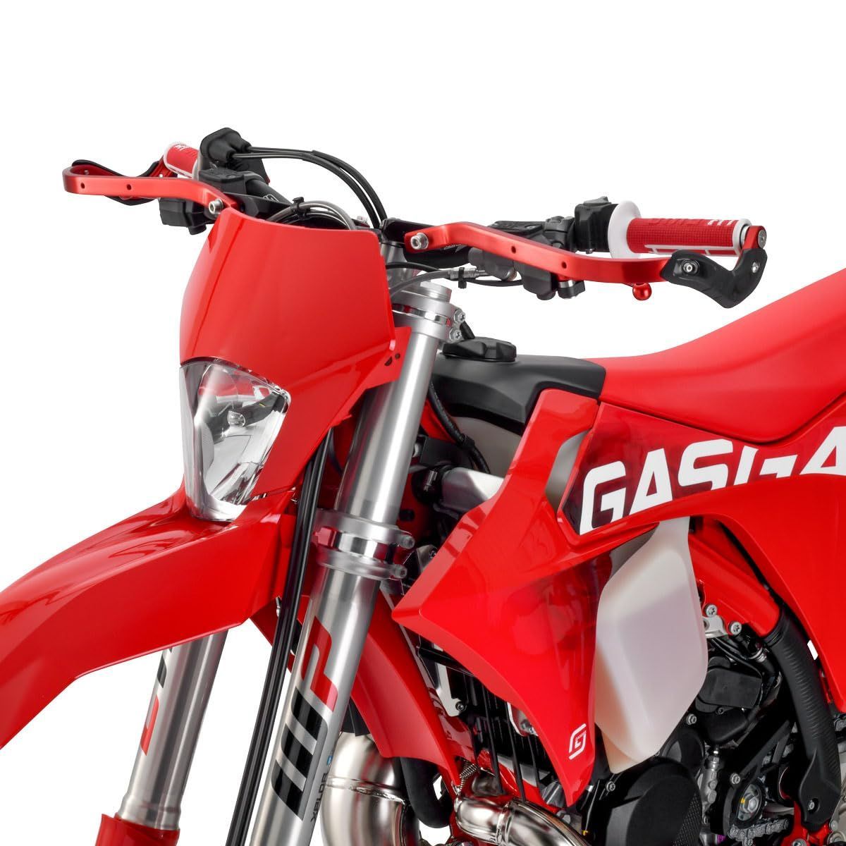 新品 ZETA RACING アーマーハンドガード レッド 13.5-16mm径 標準装備