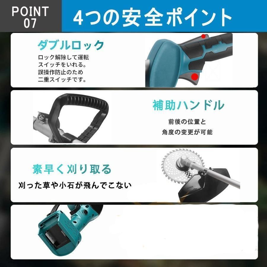 ブラシレスモータ 肩掛け付き