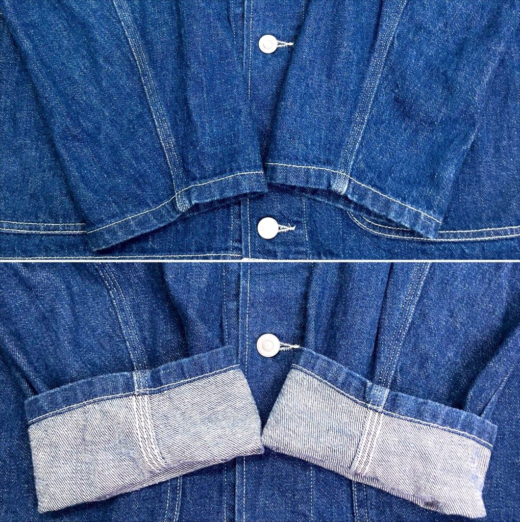 01w-5503 ダントン Danton デニム カバーオール サイズ40 ブルー