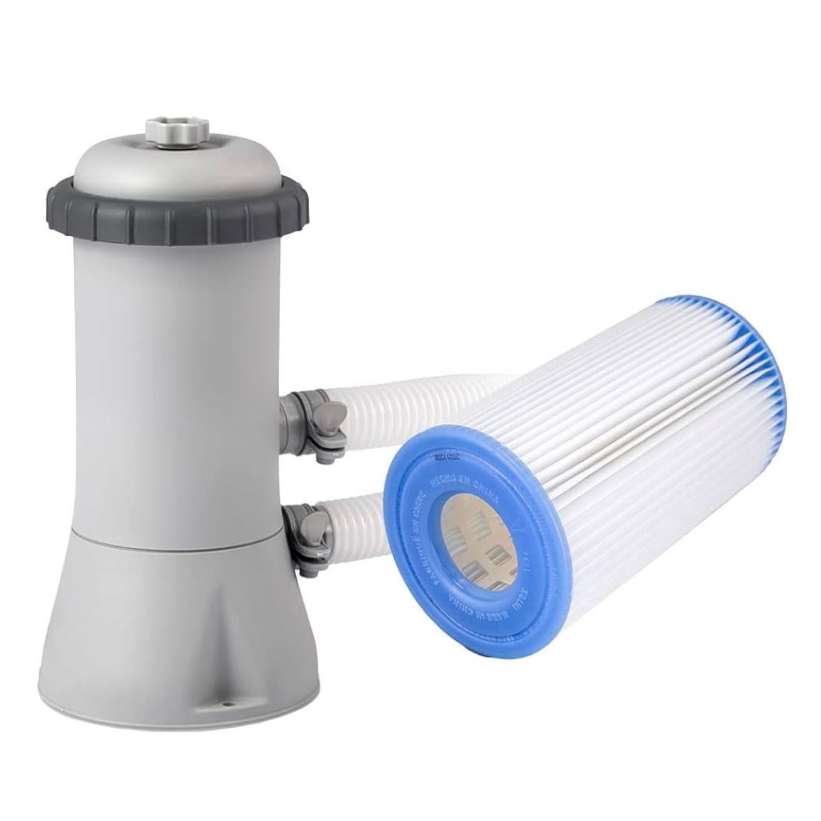 インテックス Intex フィルターポンプ カートリッジフィルター1個付き クリスタルクリア 28637JP プール用ポンプ 浄水器 循環 ろ過 家庭用プール用