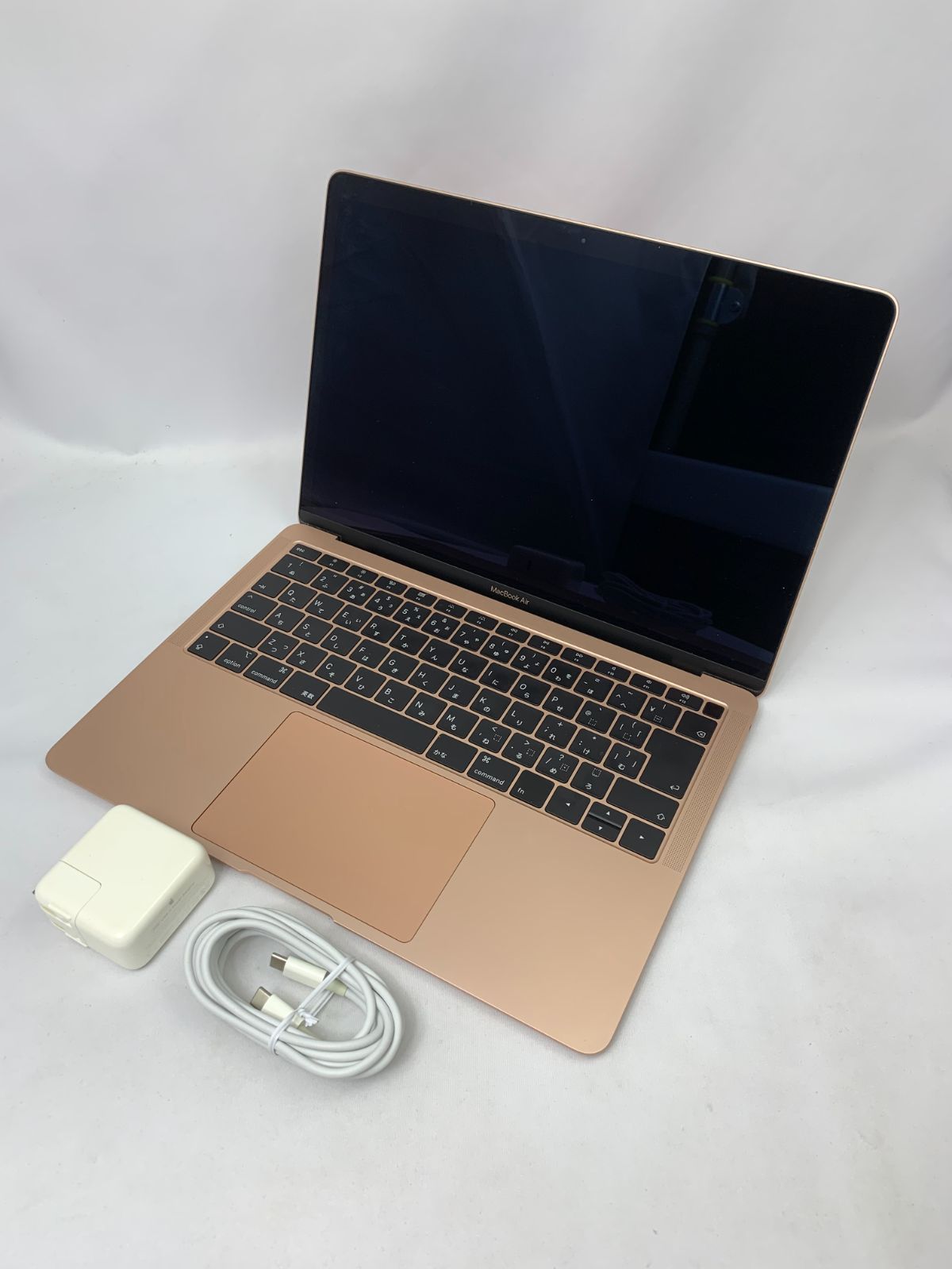キーボード一部 Apple MacBook Air 2018 Retinaディスプレイ 1600 13.3 MREF2J A ゴールド 10日間保証