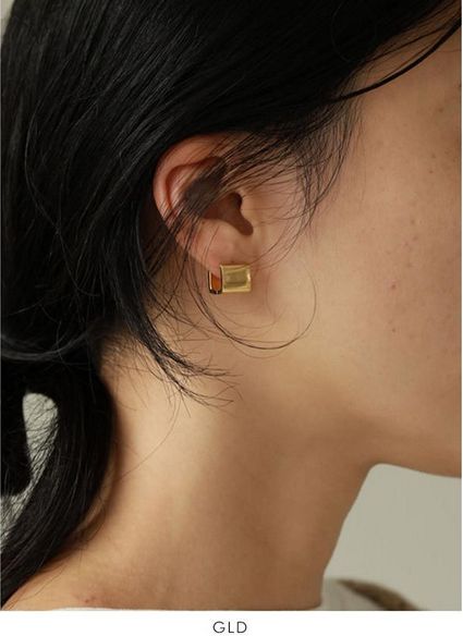 TODAYFUL トゥデイフル Square Petit Pierce (Silver925) スクエア 