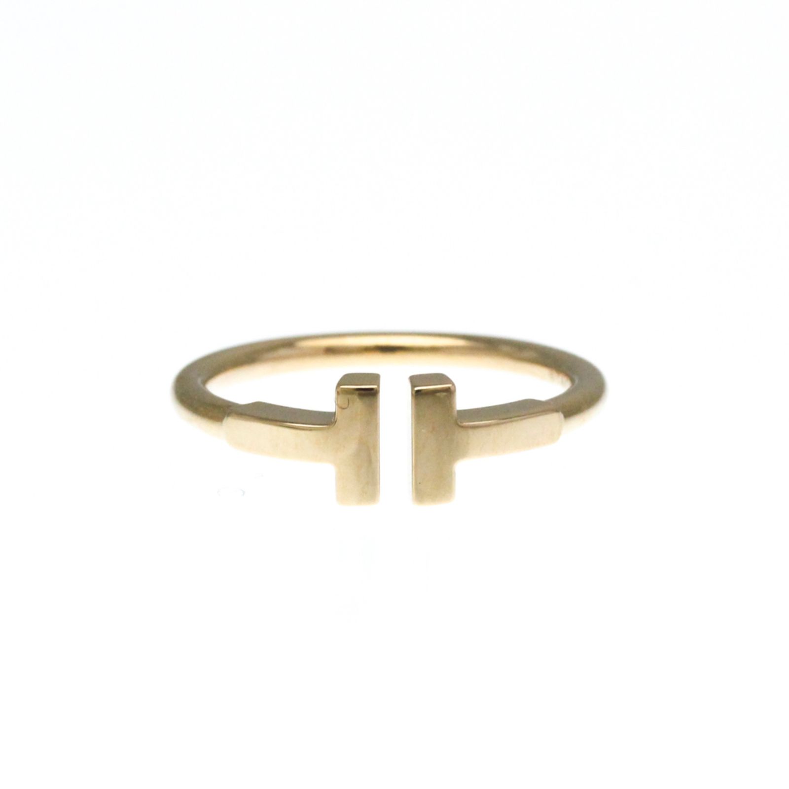 ティファニー Tiffany Tワイヤー リング K18ピンクゴールド K18PG ファッション 無し バンドリング ピンクゴールド PG