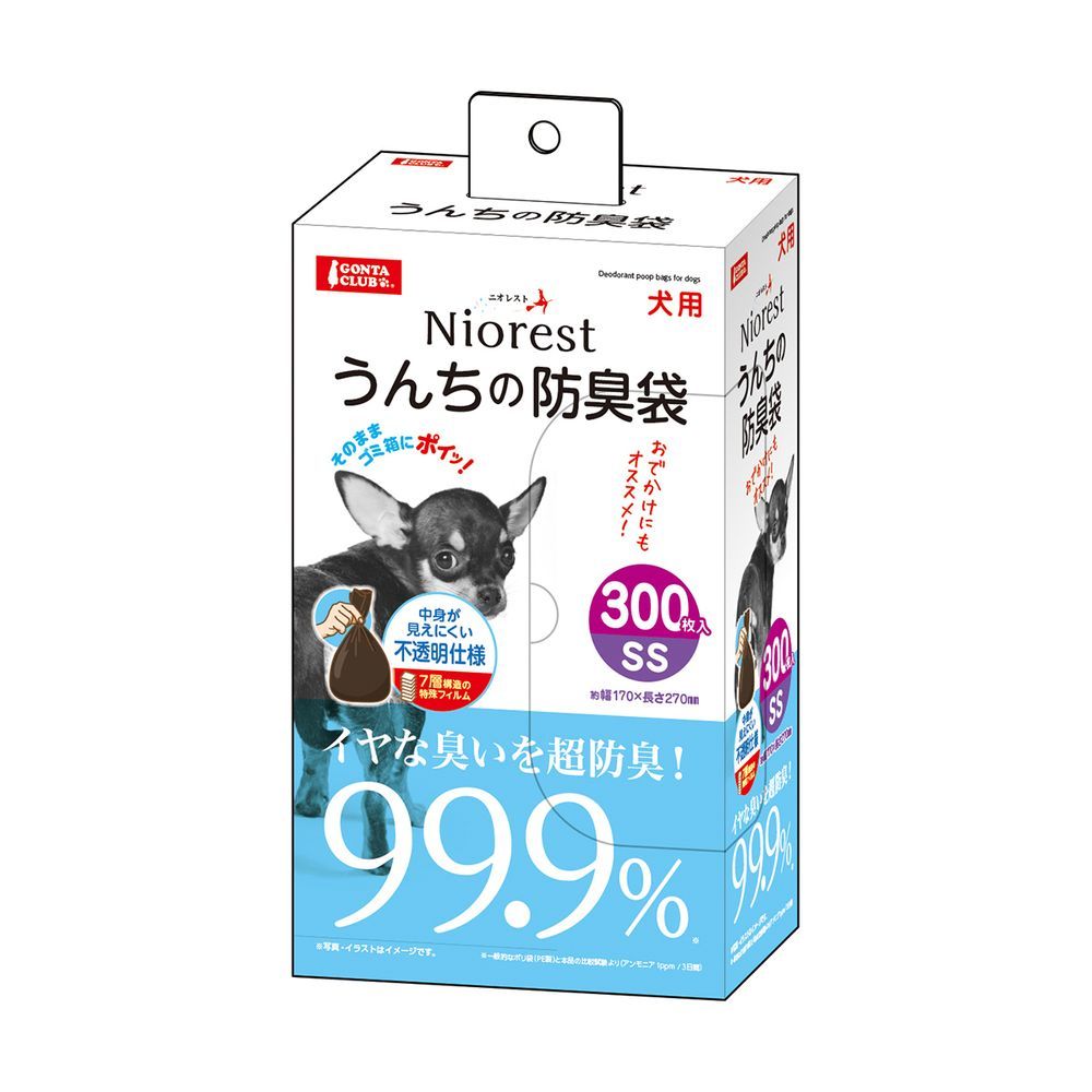 まとめ買い マルカン ニオレスト うんちの防臭袋 SS300枚 犬用 ペット用品 ×3セット