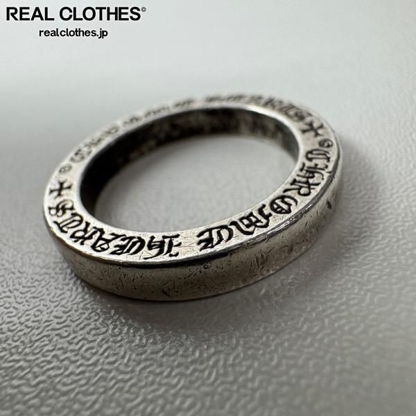 ギャラ付 CHROME HEARTS|クロムハーツ 3mm スペーサーリング プレーン|9号